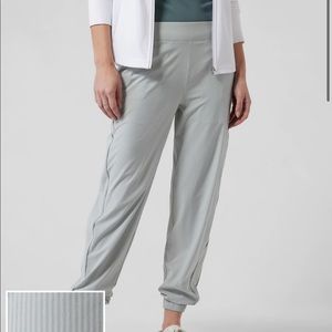 Stylish Athleta Textured Brooklyn Joggers (Size 2 Tall) - New with Tags
